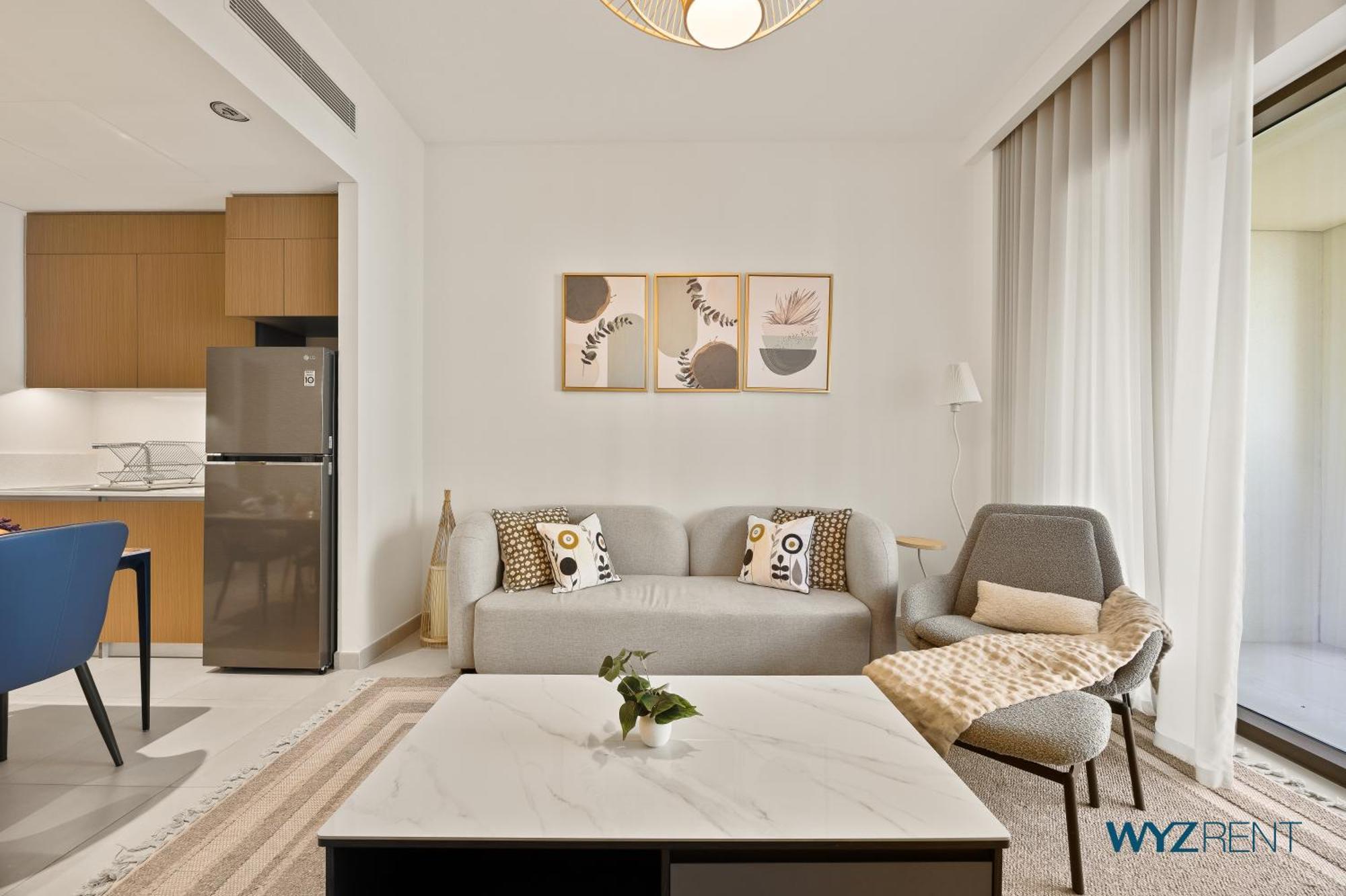 Earthy Elegant 1 Bedroom In Surf 2-creek Access Apartment Dubai